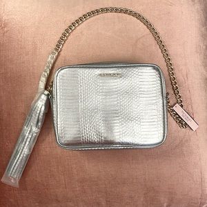 NWT Victoria Secret Crossbody with Gold Hardware